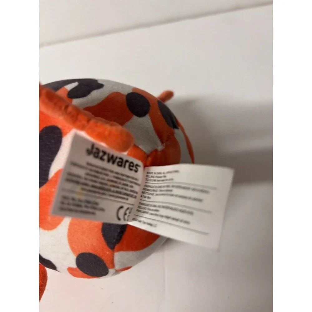 Squishmallows Dandii Plush Small 2024 Orange White Black Washable